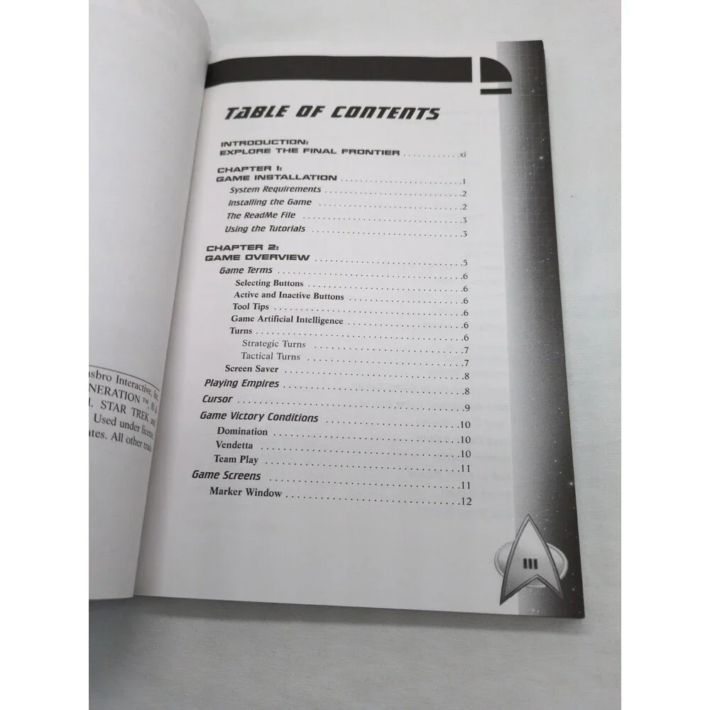 Star Trek Birth Of The Federation PC Game Strategy Guide Book